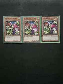Yu-Gi-Oh! TCG Harpie Lady Sisters Set of 3 1st Edition LED4-EN006 NM - Image 1