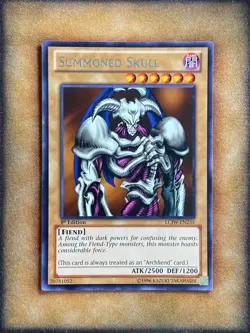Yugioh Summoned Skull LCJW-EN235 Rare 1st Ed LP - Image 1
