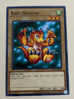 Yugioh - Thousand Dragon Time Wizard Baby Polymerization 1st NM - Free Holo - Image 5