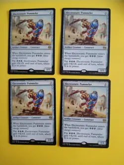 MTG Card. Electrostatic Pummeler. playset. Kaladesh Rare - Image 2