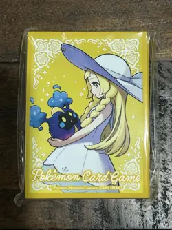 Pokemon Center Japan Lillie & Cosmog Card Sleeves (64) - Brand New Sealed - Image 1