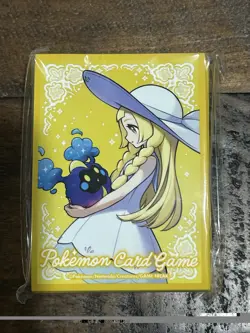 Pokemon Center Japan Lillie & Cosmog Card Sleeves (64) - Brand New Sealed - Image 2