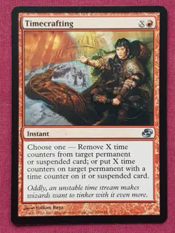 Magic The Gathering PLANAR CHAOS TIMECRAFTING red card MTG - Image 1