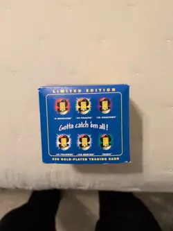 1999 Pokemon Pikachu 23k Gold Plated Trading Card, Opened Only To Look At. - Image 5