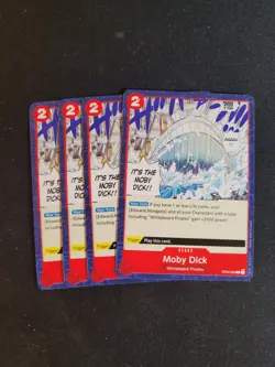 4x Moby Dick - OP02-024 - C - Paramount War - One Piece Card Game - Image 1