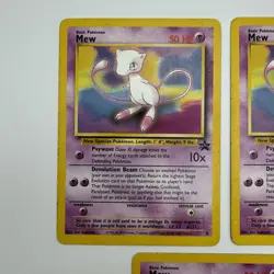 (set of 5) Pokemon Mew #8 Black Star Promo TCG Card Wizards of the Coast - Image 2