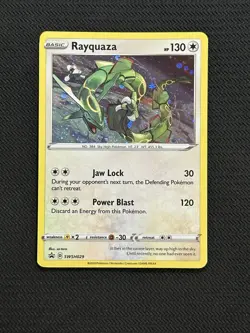 Rayquaza SWSH029 SWSH: Sword & Shield Black Star Promo Pokemon Card - Image 1