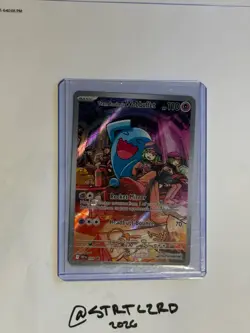 Team Rocket's Wobbuffet 203 Sv: Scarlet & Violet Promo Cards Holo - Image 1