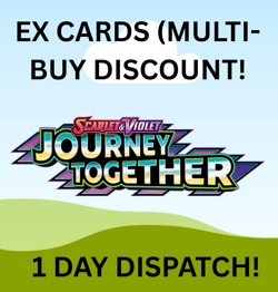 Pokemon TCG Journey Together EX Cards - Choose Your Cards - Image 1