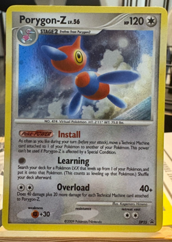 Porygon-Z DP35 Holo Diamond and Pearl Black Star Promo Pokemon Card MINT - Image 1