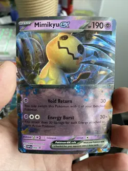 Mimikyu ex SVP 004 Black Star Promo - Holofoil Ultra Rare Pokemon Card NM - Image 1