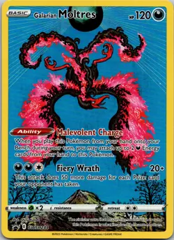 Galarian Moltres SWSH284 SWSH: Sword & Shield Promo Cards Holo - Image 1