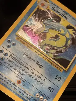 Gyarados - 6/102 - Pokemon Base Set Unlimited Holo Rare Card WOTC HP - Image 2