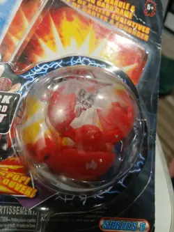 Bakugan Ultimate Gladiator Booster Pack 1 Bakugan Battle Brawlers 1 Metal Card - Image 2