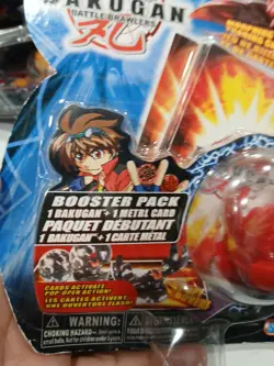 Bakugan Ultimate Gladiator Booster Pack 1 Bakugan Battle Brawlers 1 Metal Card - Image 3