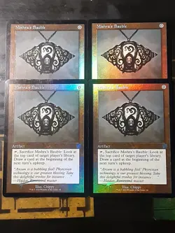 Mishra's Bauble Retro Frame FOIL x4 , The Brothers War , NM , MTG, FREE SHIPPING - Image 3