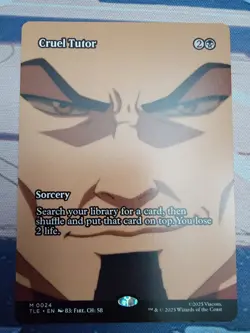 Cruel Tutor (Borderless) 0024 - Avatar: The Last Airbender TLE MTG NM/M - Image 1