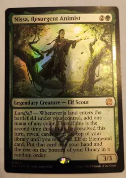 Nissa, Resurgent Animist March of the Machine: The Aftermath Foil - Image 1