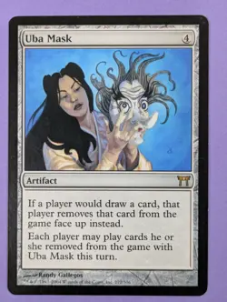 MTG Magic The Gathering: Champions of Kamigawa: Uba Mask #272/306 Rare - LP - Image 1