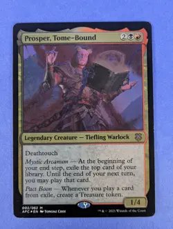 MTG: Adventures In The Forgotten Realms: Prosper, Tome-Bound Foil #002/062 - NM - Image 1