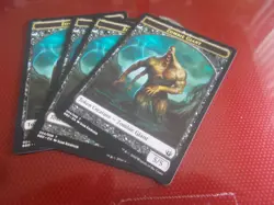 Zombie Giant Token x4 MTG Battlebond Black Common Token NM/M - Image 1