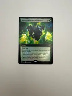 Inscription of Abundance (Extended Art) Zendikar Rising Foil - Image 1