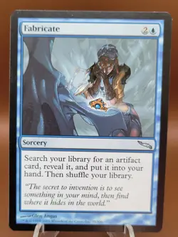 Fabricate x1 MTG Mirrodin Magic Light Play LP English - Image 1