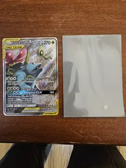 Pokemon TCG: Celebi & Venusaur GX TAG TEAM SM167 Full Art Black Star Promo NM/M - Image 3