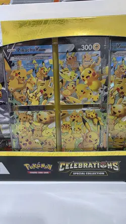 Pokemon Celebrations Pikachu V Union Special Collection Box - NEW/SEALED - Image 3