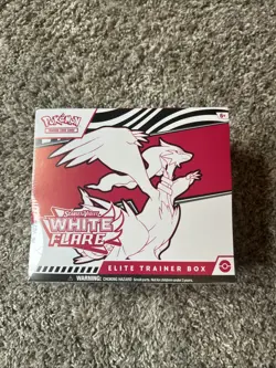 Pokemon TCG Scarlet & Violet White Flare Elite Trainer Box ETB FACTORY SEALED - Image 1