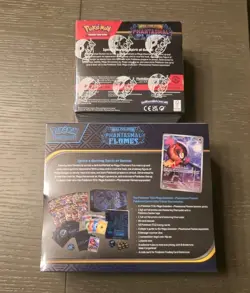 Phantasmal Flames Pokemon Center ETB and Booster Box Bundle - Image 2