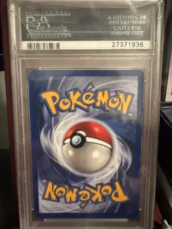Pokemon TCG Machamp Holo 1st Edition Base Set #8/102 Holo Rare PSA 7 - Image 2