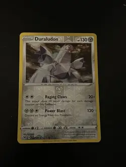 Pokemon TCG Duraludon 129/185 Reverse Holo Vivid Voltage NM-Mint - Image 1