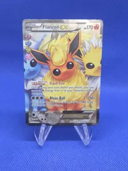 Pokemon Generations Radiant Collection Flareon EX RC28/RC32 Full Art DMG - Image 1