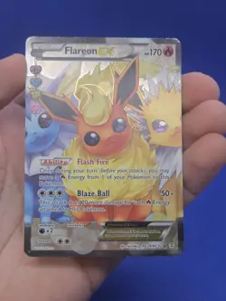 Pokemon Generations Radiant Collection Flareon EX RC28/RC32 Full Art DMG - Image 2