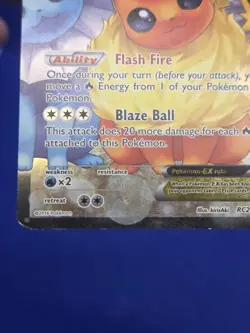 Pokemon Generations Radiant Collection Flareon EX RC28/RC32 Full Art DMG - Image 5