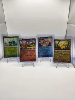 Pokemon 151 Costco Cosmos Promo Set Pikachu Squirtle Charmander Bulbasaur - Image 1