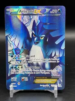 Articuno EX Full Art 132/135 Plasma Storm Pokemon TCG English LP - Image 1