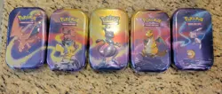 Kanto Power Pokemon Sealed Mini Tins (Set of 5) C20 - Image 1
