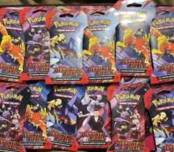 Pokemon TCG Destined Rivals Booster Hanger Packs New Sealed- Lot Of 12 - Image 2