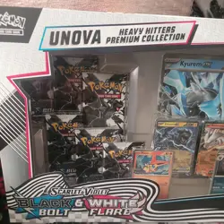 Pokemon Black Bolt White Flare Unova Heavy Hitters Premium Collection NEW SEALED - Image 2