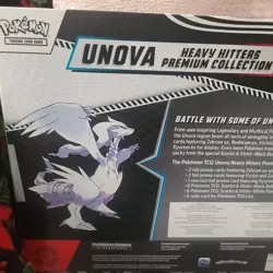 Pokemon Black Bolt White Flare Unova Heavy Hitters Premium Collection NEW SEALED - Image 5