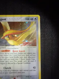 Pokemon Pidgeot Holo 10/112 from Fire Red Leaf Green in MP condition! - Image 3
