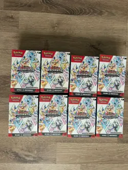 Pokemon Prismatic Evolution Booster Bundle | OVP 6x ENG & 2x GER - Image 1