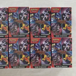Pokemon TCG Scarlet & Violet Destined Rivals Booster Bundles LOT OF 10 Sealed - Image 3
