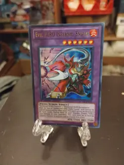 Evil Hero Infernal Sniper LCGX-EN071 1st ED Ultra Rare LP - Image 1