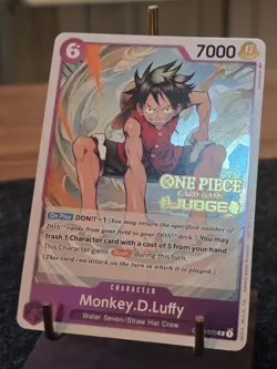 Monkey.D.Luffy (Judge Pack Vol. 2) OP03-070 One Piece Promotion Cards Foil - Image 1