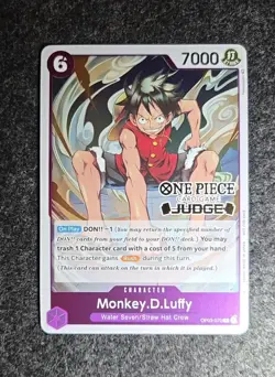 Monkey.D.Luffy (Judge Pack Vol. 2) OP03-070 One Piece Promotion Cards Foil - Image 2