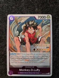 Monkey.D.Luffy (Judge Pack Vol. 2) OP03-070 One Piece Promotion Cards Foil - Image 3