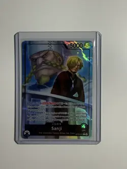 One Piece Card Game Sanji Altimeter Art OP12-041 Leader - Image 1